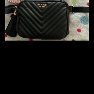 Victoria Secret soft quilted faux leather Fanny pack